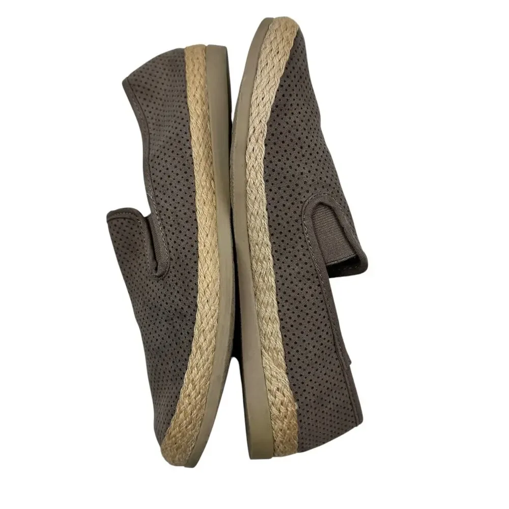 Esprit Nadine Espadrille Perforated Slip-On Shoes Women's Size 9.5